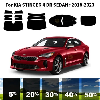 Комплект за UV-оцветяването на автомобилни прозорци от нанокерамики Автомобили фолио за прозорци на KIA STINGER 4 DR СЕДАН 2018-2023