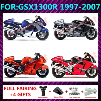 Комплект мотоциклетни обтекателей подходящ за GSXR1300 1997 - 2007 1998 2006 2005 2004 2002 GSX1300R GSXR 1300 комплекти за пълен поток на купето zxmt