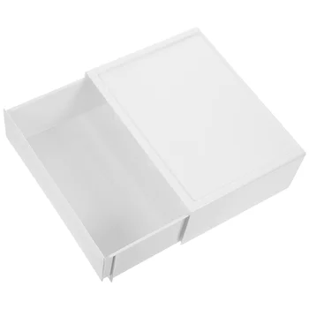 Кутия за съхранение на канцеларски материали Настолна Кутия Штабелируемые Кутии Пластмасов Органайзер за козметика на Масата Чекмеджета Офис