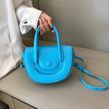 Луксозни Дизайнерски Мини-чанти, Дамски Чанти през рамо 2023 Нова мода в Ярки Цветове Дамски Чанта през рамо за крайградски пътувания Закупуване на Пътуване