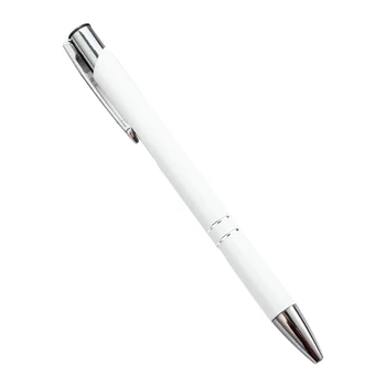 Метална химикалка дръжка Прибиращ се дръжка-roller Различни цветове, елегантен почерк, здрав гъвкава скоба за химикалки, совалка за многократна употреба