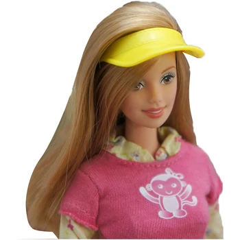 Модерна спортна шапка за момичета'1/6 Кукли, модерна шапка, бейзболна шапка лятна шапка за Барби кукли, аксесоари, Играчки