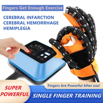 Мощен симулатор за възстановяване след инсулт при гемиплегии, рехабилитация на пръстите, робот-ръкавици, Физиотерапевтическое устройство за рехабилитация на ръка
