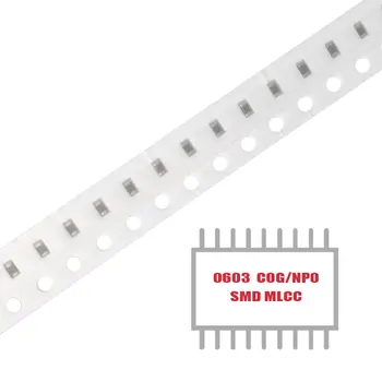 МОЯТА ГРУПА 100ШТ на Многослойни керамични кондензатори за повърхностен монтаж SMD MLCC CER 1.4 PF 50V NP0 0603 в наличност на склад