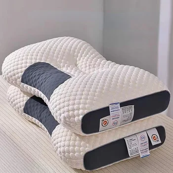 Нов 3D-преграда за СПА център-масаж, да ни води заспя и защищающая врата, вязаная памучен възглавница за спално бельо