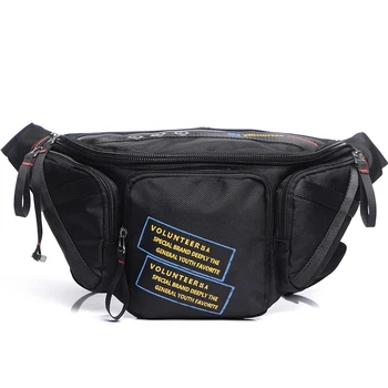 Нова водоустойчив мъжки поясная чанта Oxford, ежедневна чанта с множество джобове, модни поясная чанта на бедрата, военна поясная чанта през рамо