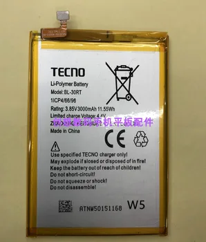 Нова литиева батерия 3000 ма за телефони TECNO BL-30RT