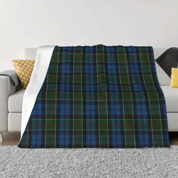 Одеало Colquhoun Clan от шотландки (висока резолюция), постилка за легло, пелерини от вятъра
