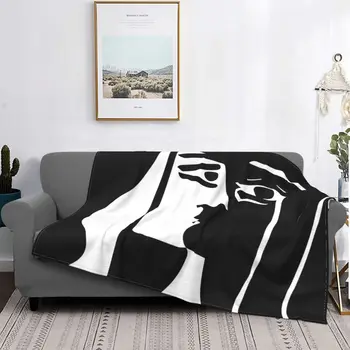 Одеало Pablo Picasso The Kiss Топло флисовое Меко Фланелевое покривка за спалня, диван, автомобили пружина