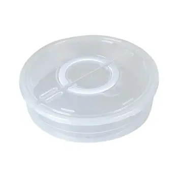 Органайзер за равиоли е Лесно за почистване, удобна кутия за съхранение на пресни продукти за домашно приготвена храна с капак и дръжка, прозрачна кутия за съхранение на продукти.