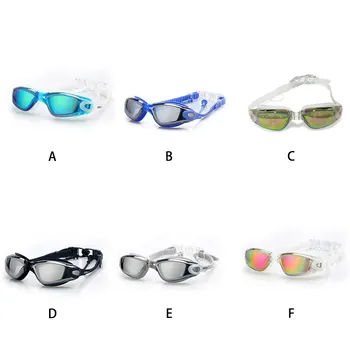 Очила за плуване с защита от замъгляване, не протичат, очила за плуване с защита от uv и за възрастни, деца и бебе
