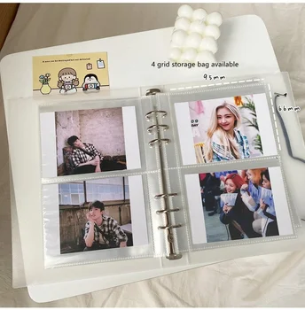 Папка формат А5 за съхранение на сбирка книги Korea Idol Снимки, картички, органайзер, списание, дневник, планиране на дневен ред, учебни канцеларски материали в кръгла корицата