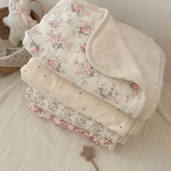 Пеленальное одеяло Couverture Polaire Épaisse Et Chaude Детско одеало за бебета Муслиновое памучно спално бельо за майки и бебета