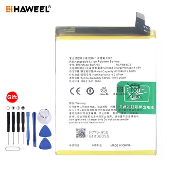 Подмяна на литий-полимер батерия за Мобилен телефон HAWEEL За смартфон Realme X50 5G Смяна на батерията за Realme 8 5G / Realme Q3 / Q3i