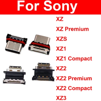 Порт за зареждане Micro USB За Sony XZS XZ Premium XZ1 Compact XZ2 Premium XZ2 Compact XZ3 резервни Части За Докинг станция, Зарядно Устройство, Mini USB