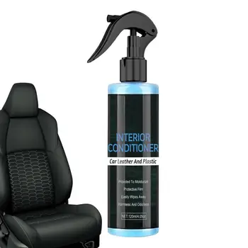 Препарат за почистване на кожени седалки за автомобили Super Cleaner спрей пяна за почистване на кожата на 120 мл, препарат за почистване на кожени седалки Почиства и защитава, помага