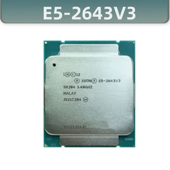 Процесор версии на Xeon E5-2643V3 3,40 Ghz 20M 6-ЯДРЕНИ 22-Нм E5 2643 V3 LGA2011-3 135 W E5-2643 V3 Процесора E5 2643V3