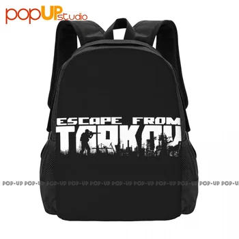 Раница с логото на Escape From Tarkov, преносима индивидуална училищна спортна чанта с принтом голям капацитет