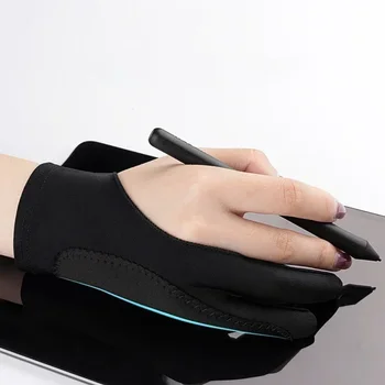 Ръкавици за рисуване с защита от перепутывания на 2 пръста, тъчпад ръкавица за екрана на таблета, ръкавица за рисуване на художника, ръкавица за запис, Противообрастающая за екрана на iPad