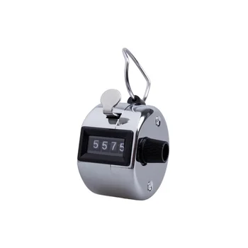 Сверхпрочный метален ръчен часовник с 4 цифри, записващо устройство за броене на гласовете
