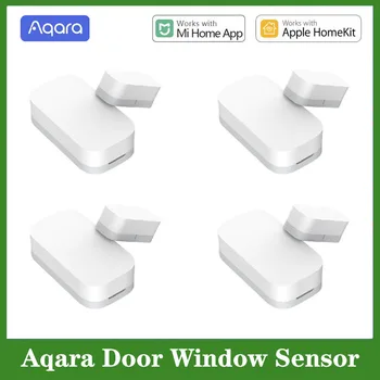 Сензор за врати, прозорци Aqara, безжична интернет Zigbee, умни мини-сензор врати MCCGQ11LM, работата с приложението Xiaomi mijia smart home