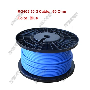 Синята Обвивка на RG-402 Полугибкий RG402 50-3 0,141 