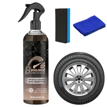 Спрей за почистване на автомобилни джанти от ръжда Auto Wheel Auto Detail Химически Средства за почистване на автомобилни джанти от ръжда за леки и товарни автомобили
