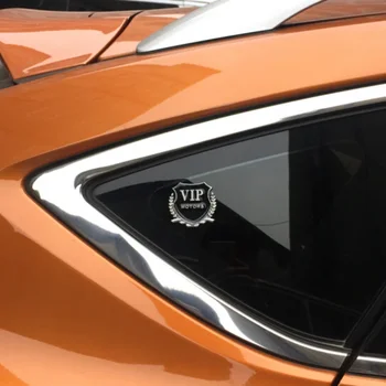 Стайлинг на Автомобил За Ford Focus 2 3 4 Mondeo Fusion Kuga Ecosport Fiesta Falcon EDGE EVOS 3D Метална Емблема на VIP MOTORS Автомобили Стикер 2 елемента