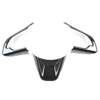 Стикери за украса на кормилното колело за Suzuki Jimny 2019 2020 2021 2022 Аксесоари от въглеродни влакна, ABS