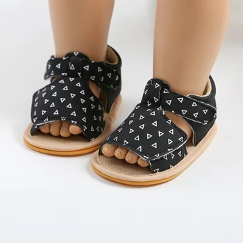 Стъпка напред в стил: Красиви и удобни детски сандали с мека гумена подметка, не пълзящи за момчета и момичета 0-18 месеца