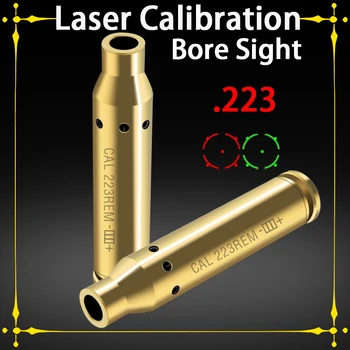 Тактически Лазерен мерник калибър 223 в червената точка, Калибриране Месинг куршуми за пушка, Страйкбольного оръжия, Стрелба, Прицеливание, Ловни Аксесоари