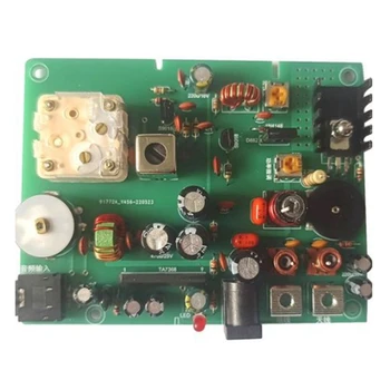 Училищен Образователен Комплект AM-предавател Crystal Radio 530-1600 khz Експериментален AM-предавател Средневолновой Предавател (B)