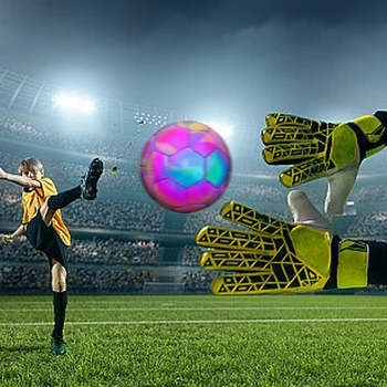 Футболни топки без аромат и водоустойчива С балансиран вътрешното налягане За експлозивни мачове, които не са токсични