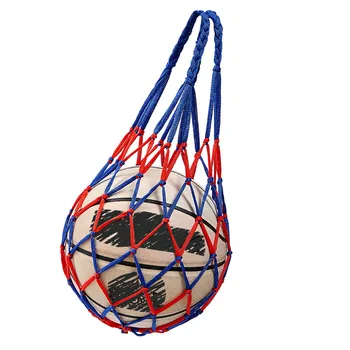 Чанта с топката от един найлонов мрежа, чанта с футболен отбор на окото, окото чанта с една топка за фитнес зала, училище, плажни клубове
