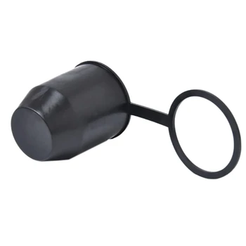 Черна топка защелкивающаяся капак на теглича на Защитно покритие на ремаркето EIG88 Подходящ за ремаркето на АВТОБУСА