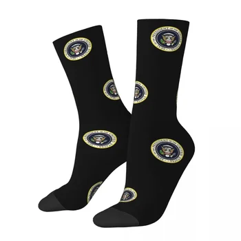 Чорапи Harajuku на Стопанските И Флага Печат на Президента на САЩ, Супер Меки Чорапи Harajuku, Всесезонни Чорапи, Аксесоари за Унисекс Подаръци