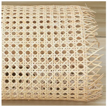 Ширина на 40-45 см, дължина 0,3-5 м, ролка лента от естествен ратан, Тръстика сплетен лист за стол, маса, мебели, материали за ремонт на Горещ
